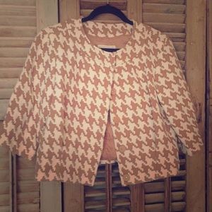 Houndstooth jacket